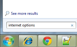 Windows 7 Start Menu, Search Box